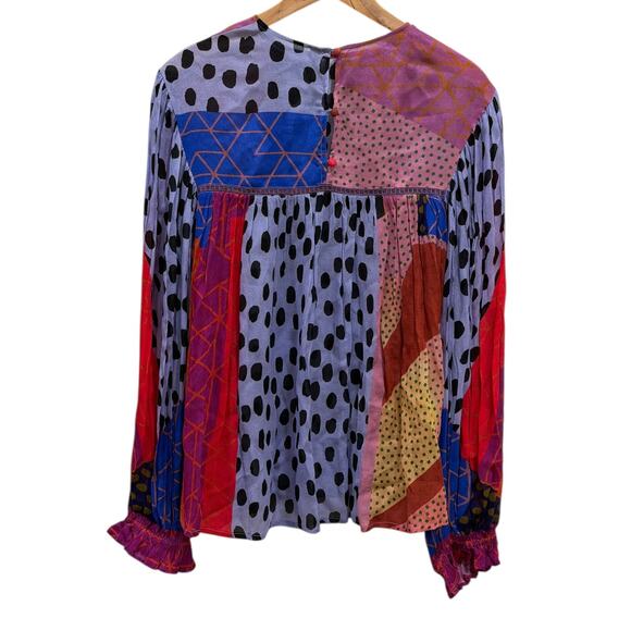 Anthropologie B|^nk London Miranda Peasant Blouse - Picture 7 of 7